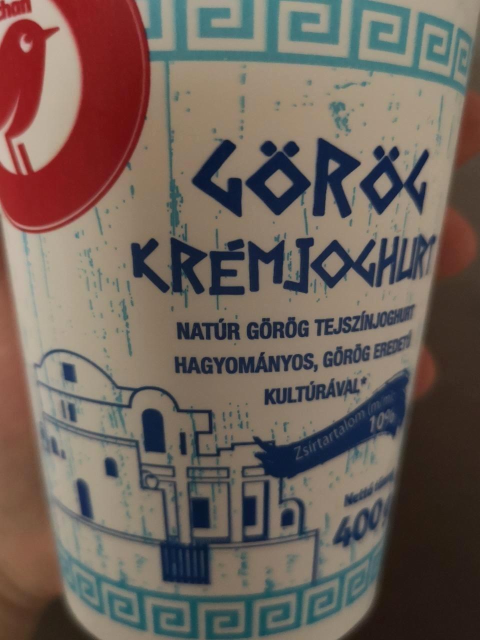 Képek - Görög krémjoghurt natúr 10% Auchan