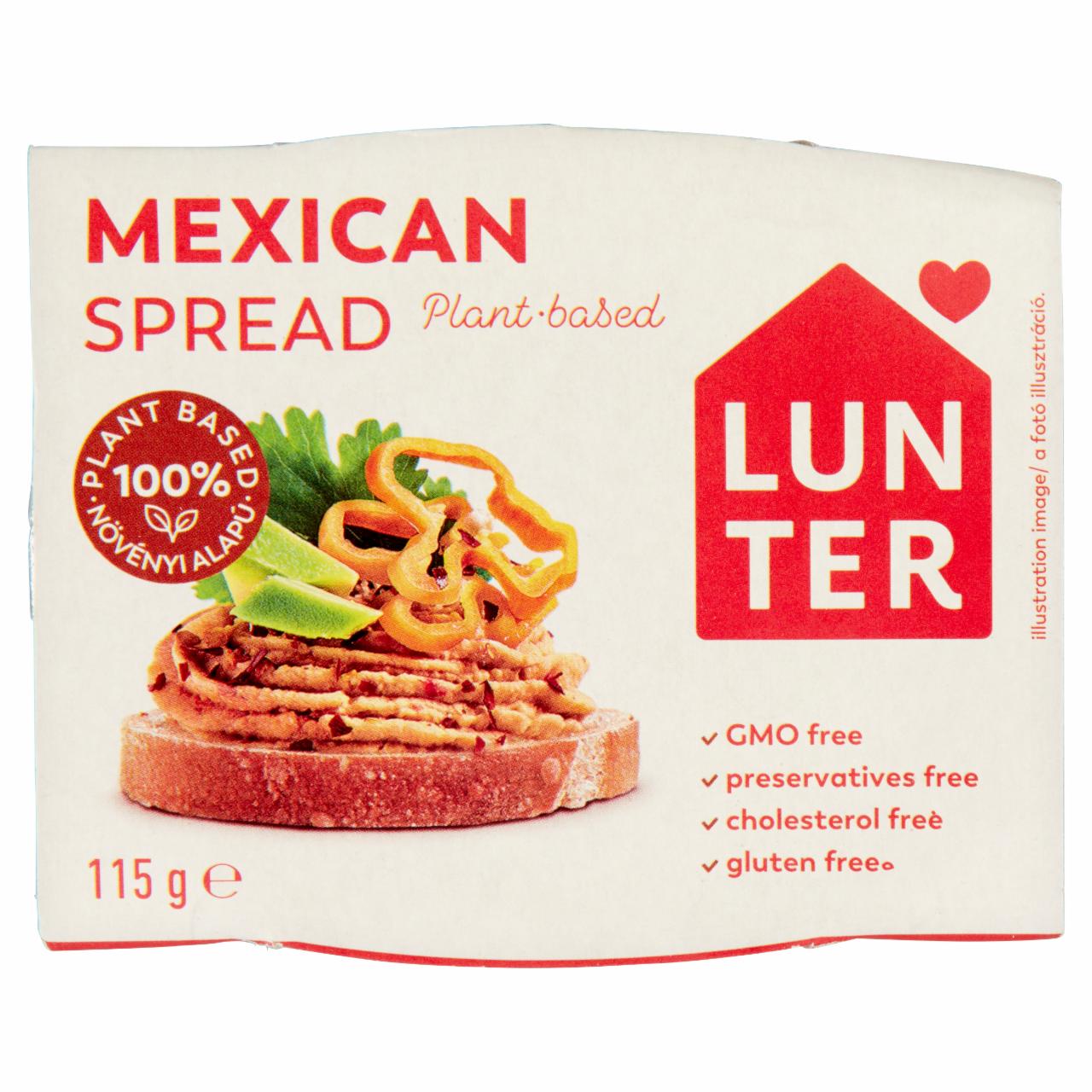 Képek - Lunter mexikói vegán szendvicskrém 115 g