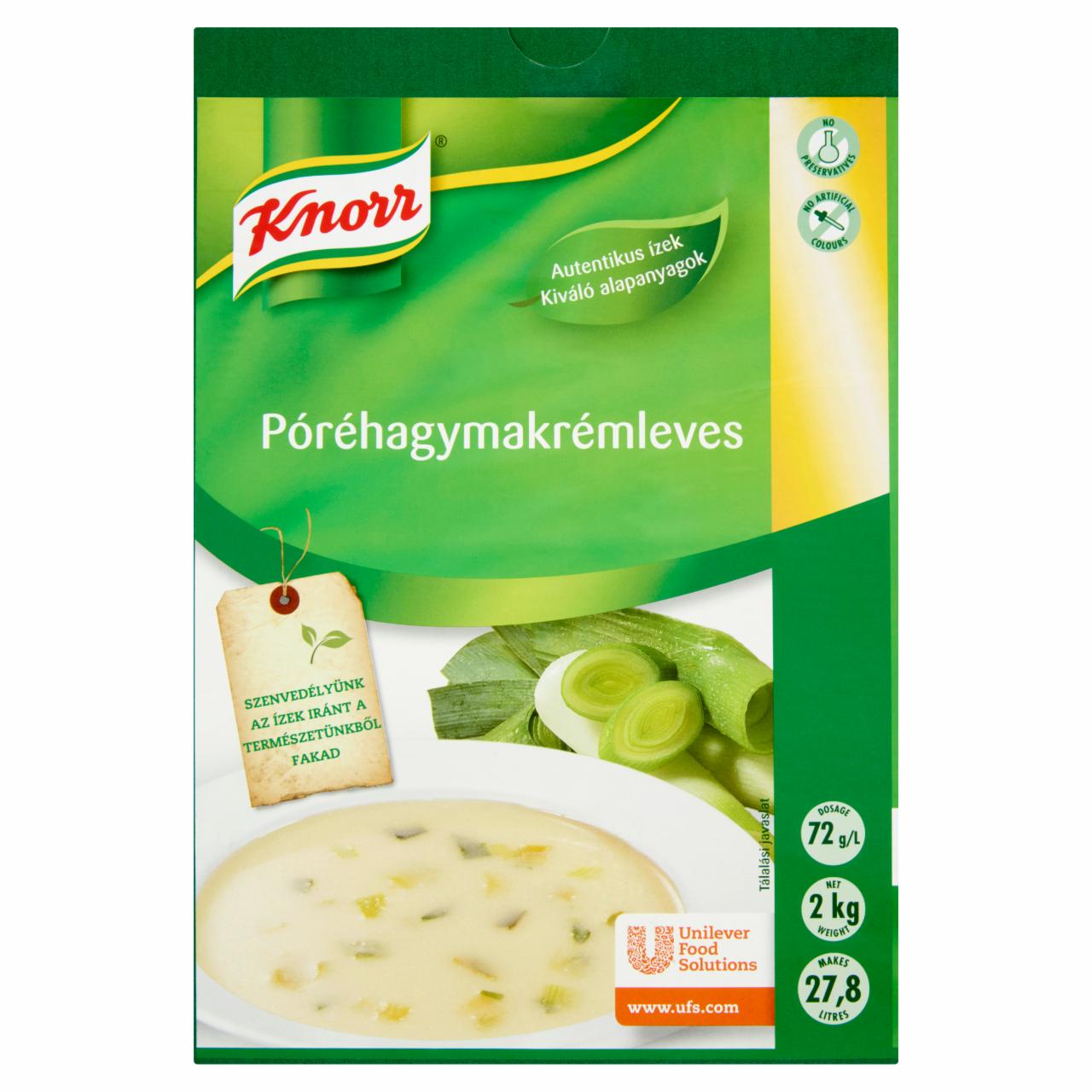 Képek - Knorr póréhagymakrémleves 2 kg