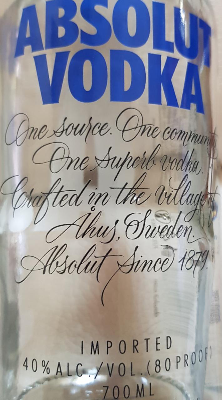 Képek - ABSOLUT Vodka