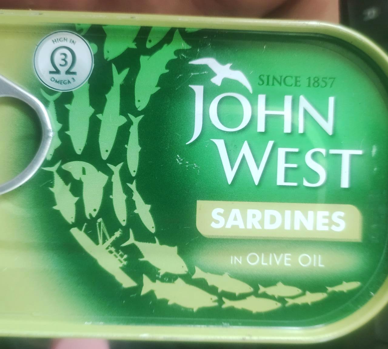 Képek - Szardínia olívaolajban John West