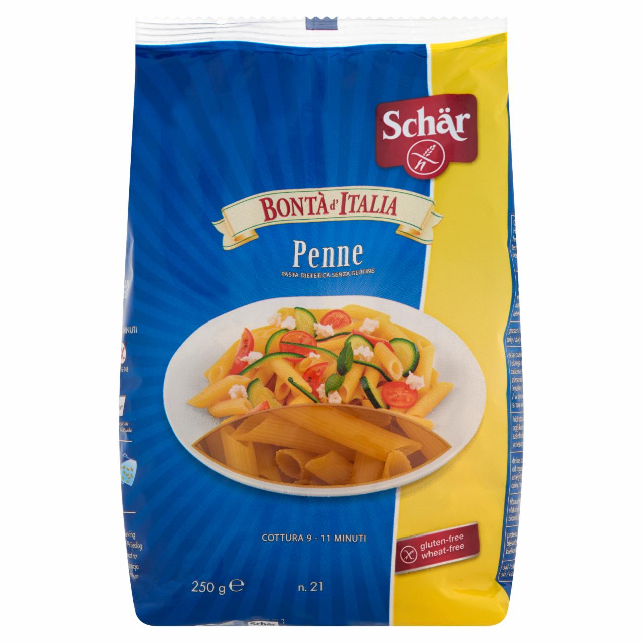 Képek - Schär penne gluténmentes tészta 250 g