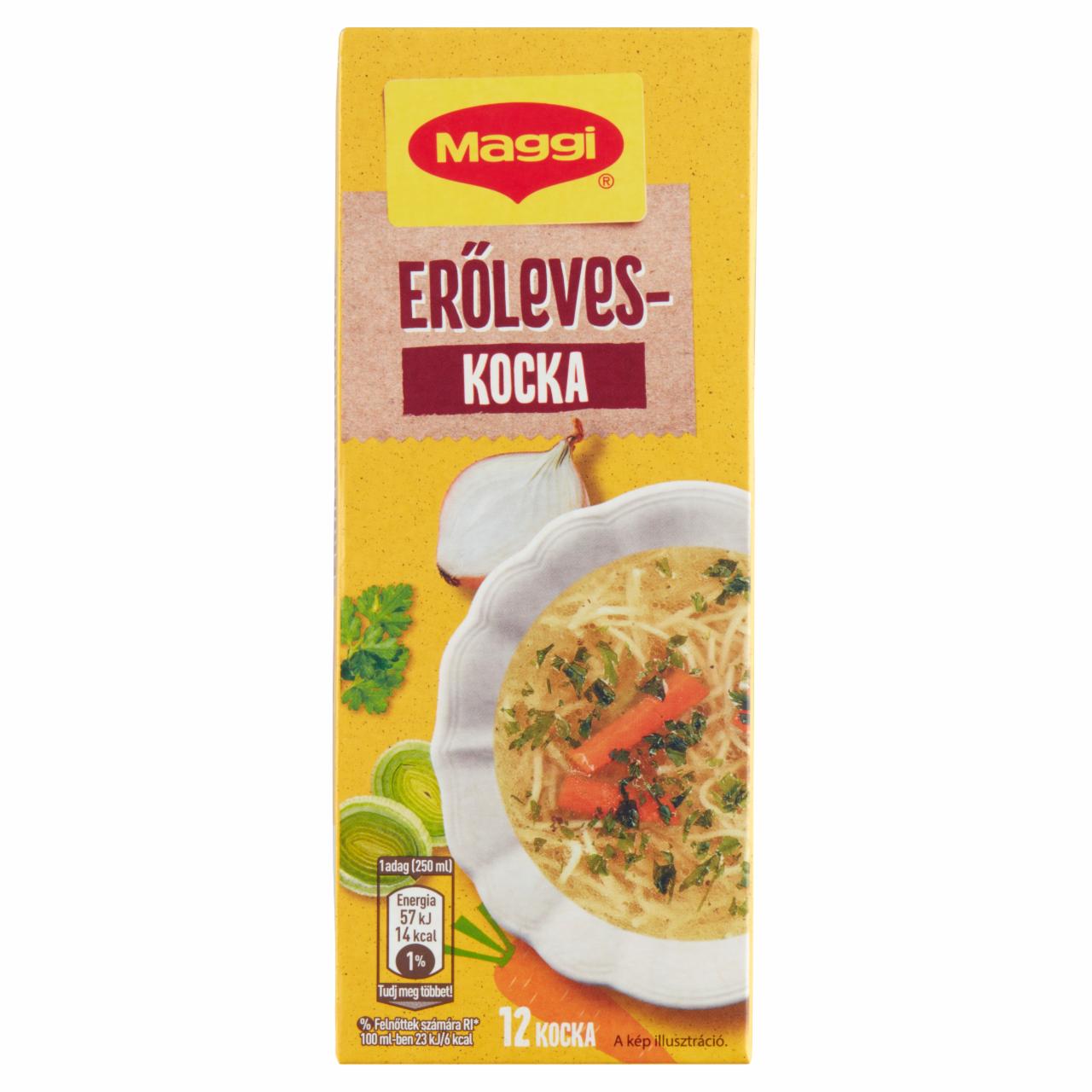 Képek - Maggi Erőleveskocka 120 g