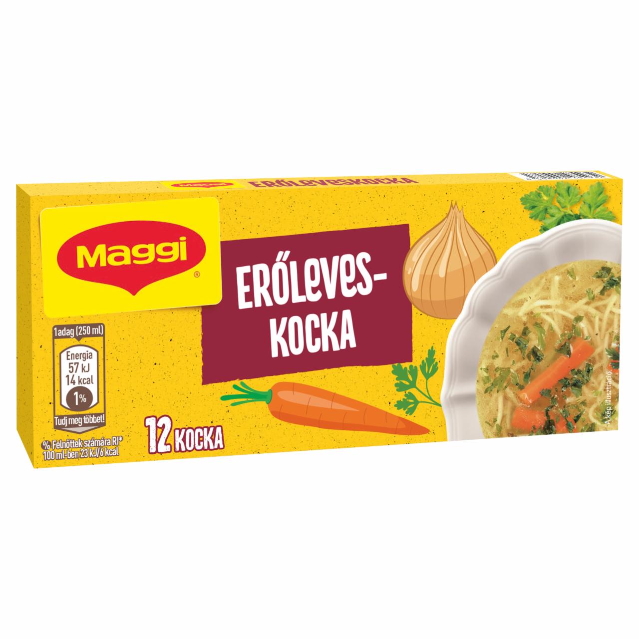 Képek - Maggi Erőleveskocka 120 g
