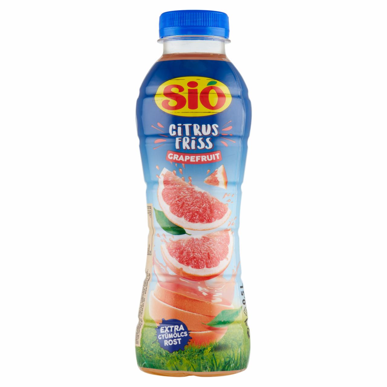 Képek - Sió Citrus Friss grapefruit ital gyümölcshússal 0,5 l
