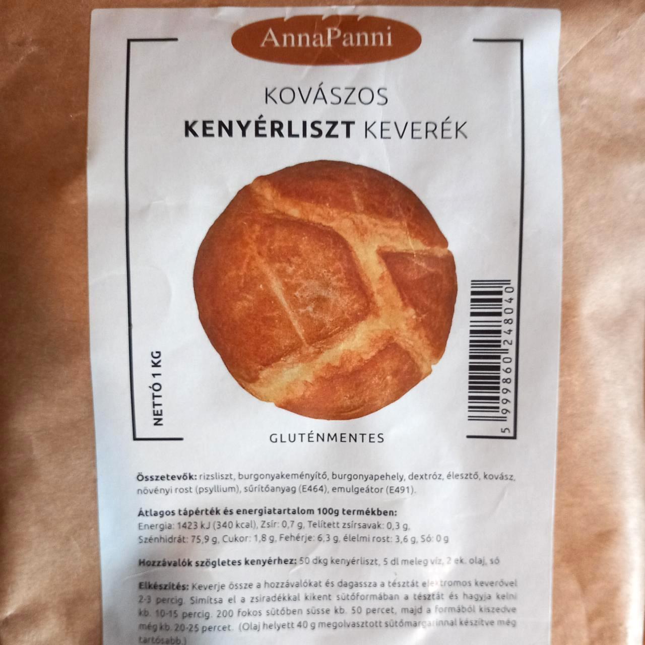 Képek - Kovászos kenyérliszt keverék AnnaPanni