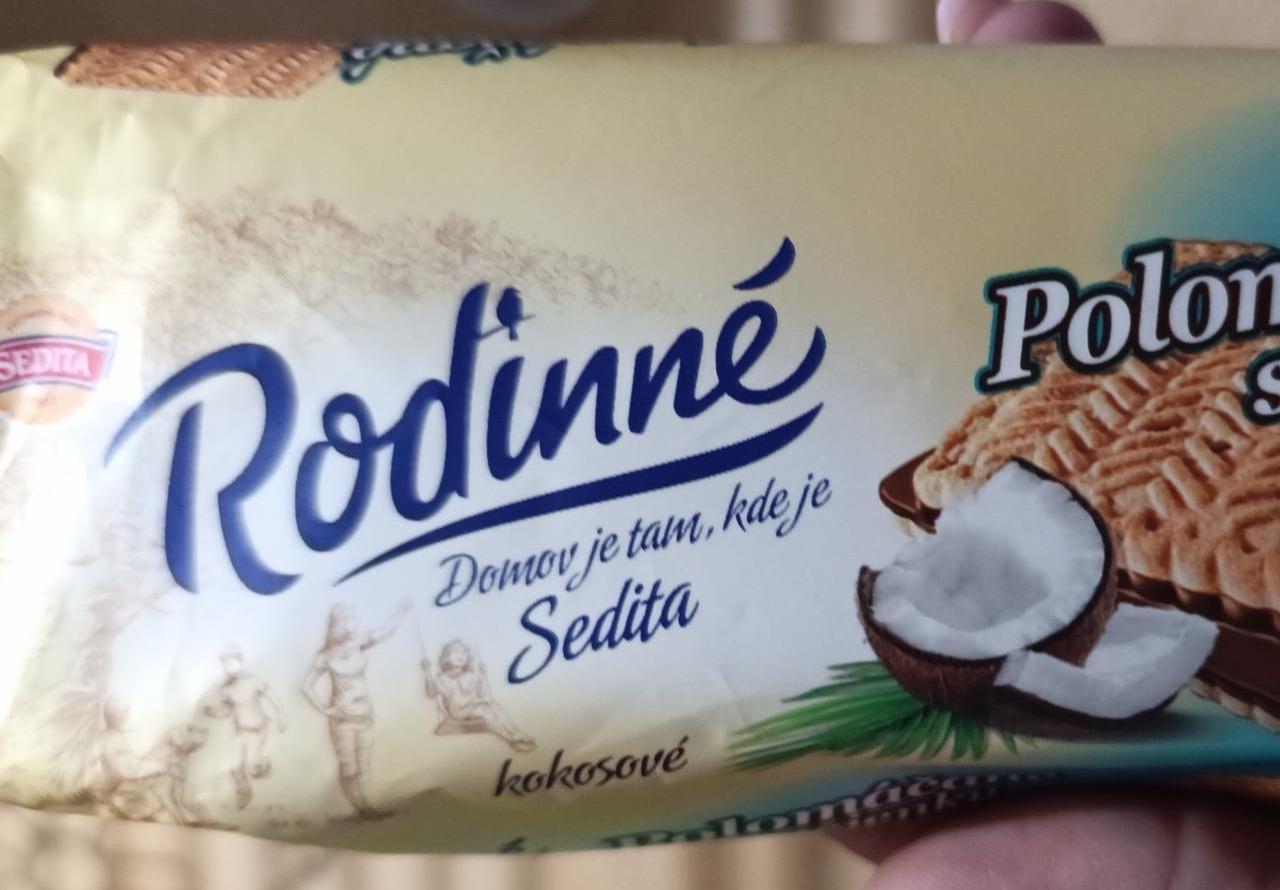 Képek - Rodinne polomáčané sušienky kokosove Sedita
