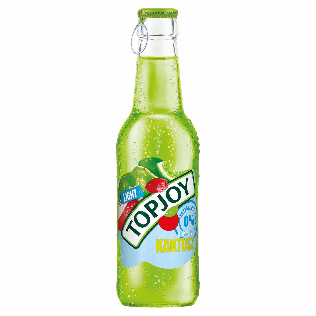 Képek - Topjoy Light alma-lime-kaktusz ital édesítőszerekkel 250 ml