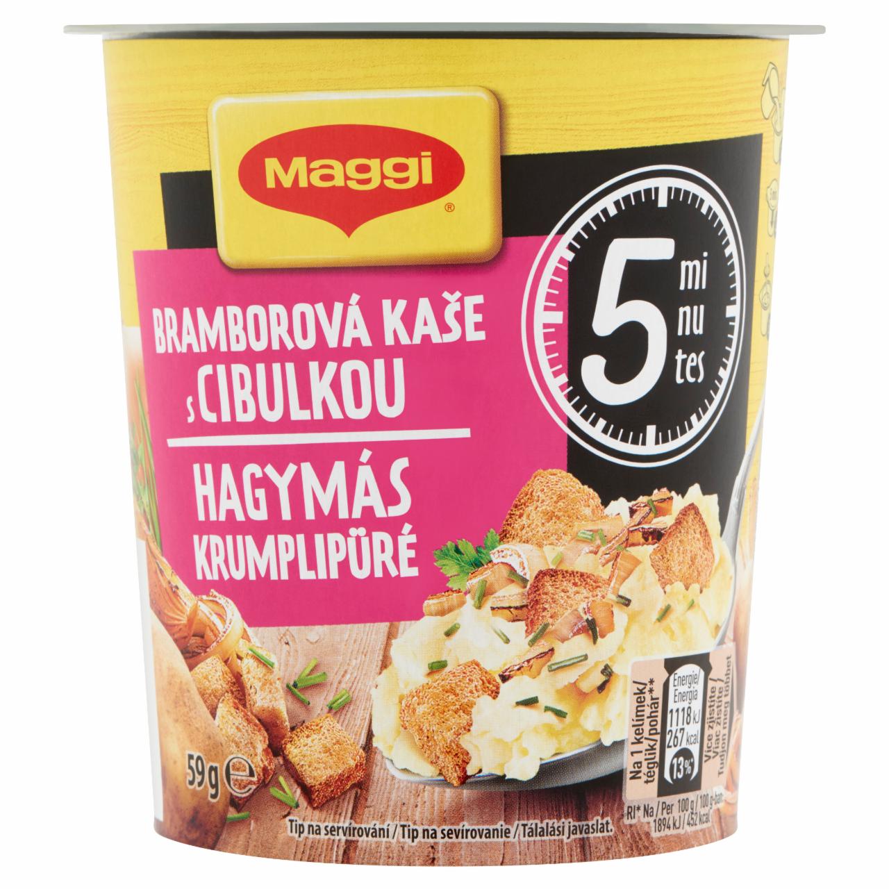 Képek - Maggi hagymás krumplipüré 59 g