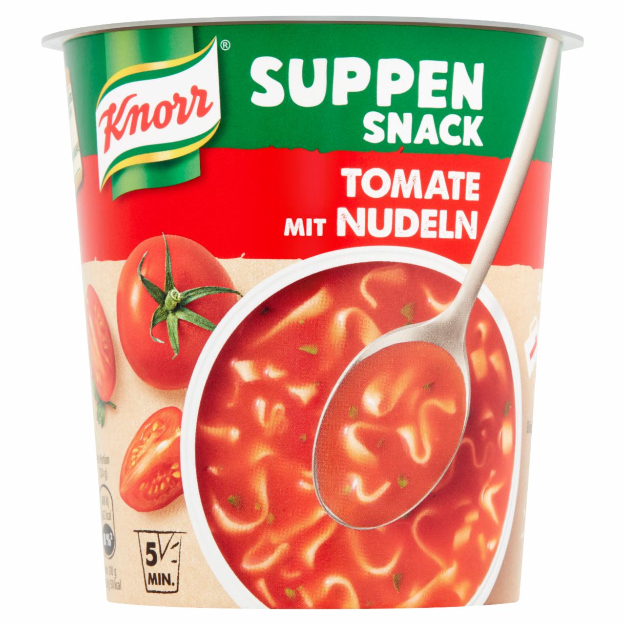 Képek - Knorr Snack paradicsomkrémleves tésztával 49 g