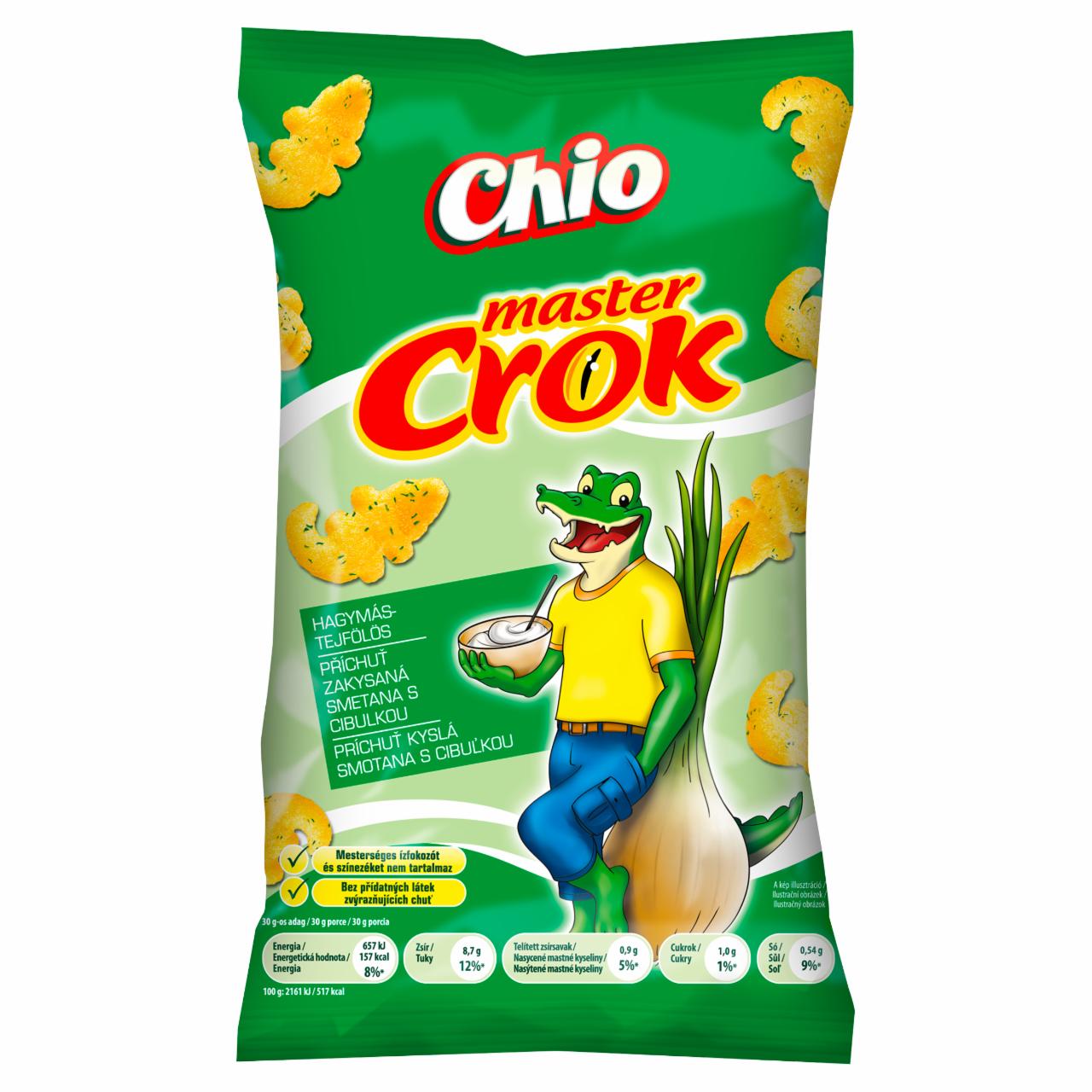 Képek - Chio Master Crok hagymás-tejfölös kukoricasnack 40 g
