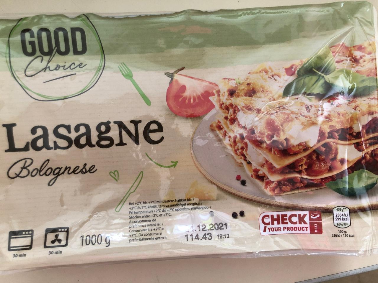 Képek - Lasagne bolognese Good Choice