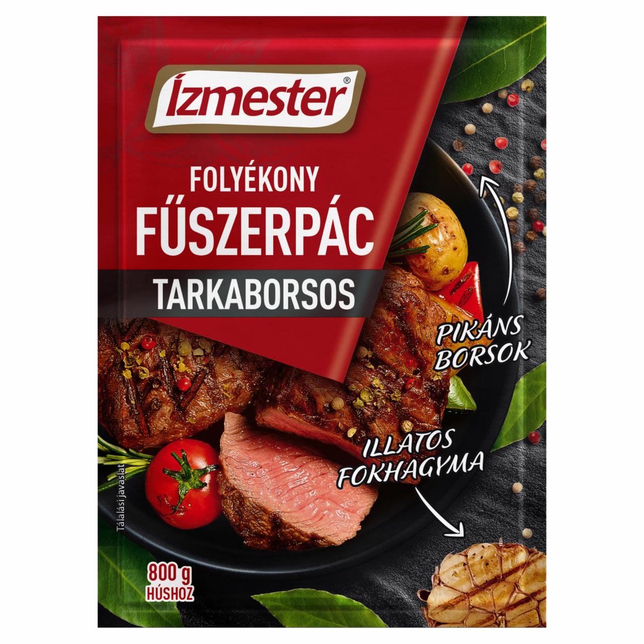 Képek - Ízmester tarkaborsos folyékony fűszerpác 80 ml