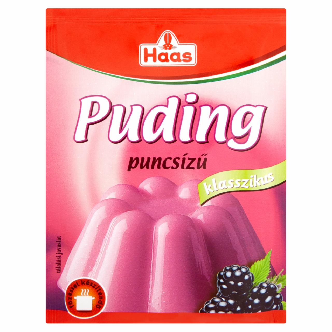 Képek - Haas Klasszikus puncsízű pudingpor 40 g