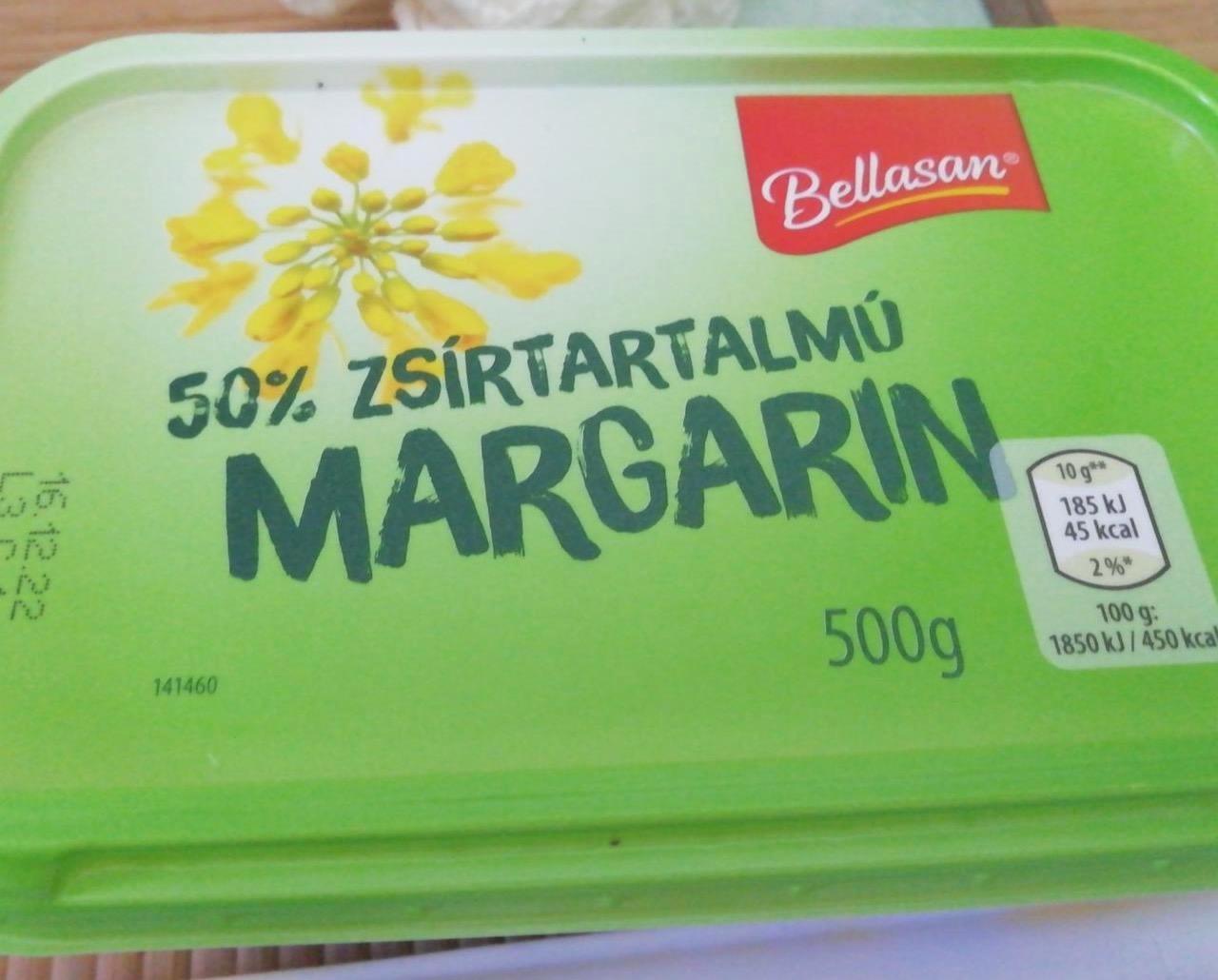 Képek - 50% zsírtartalmú margarin Bellasan