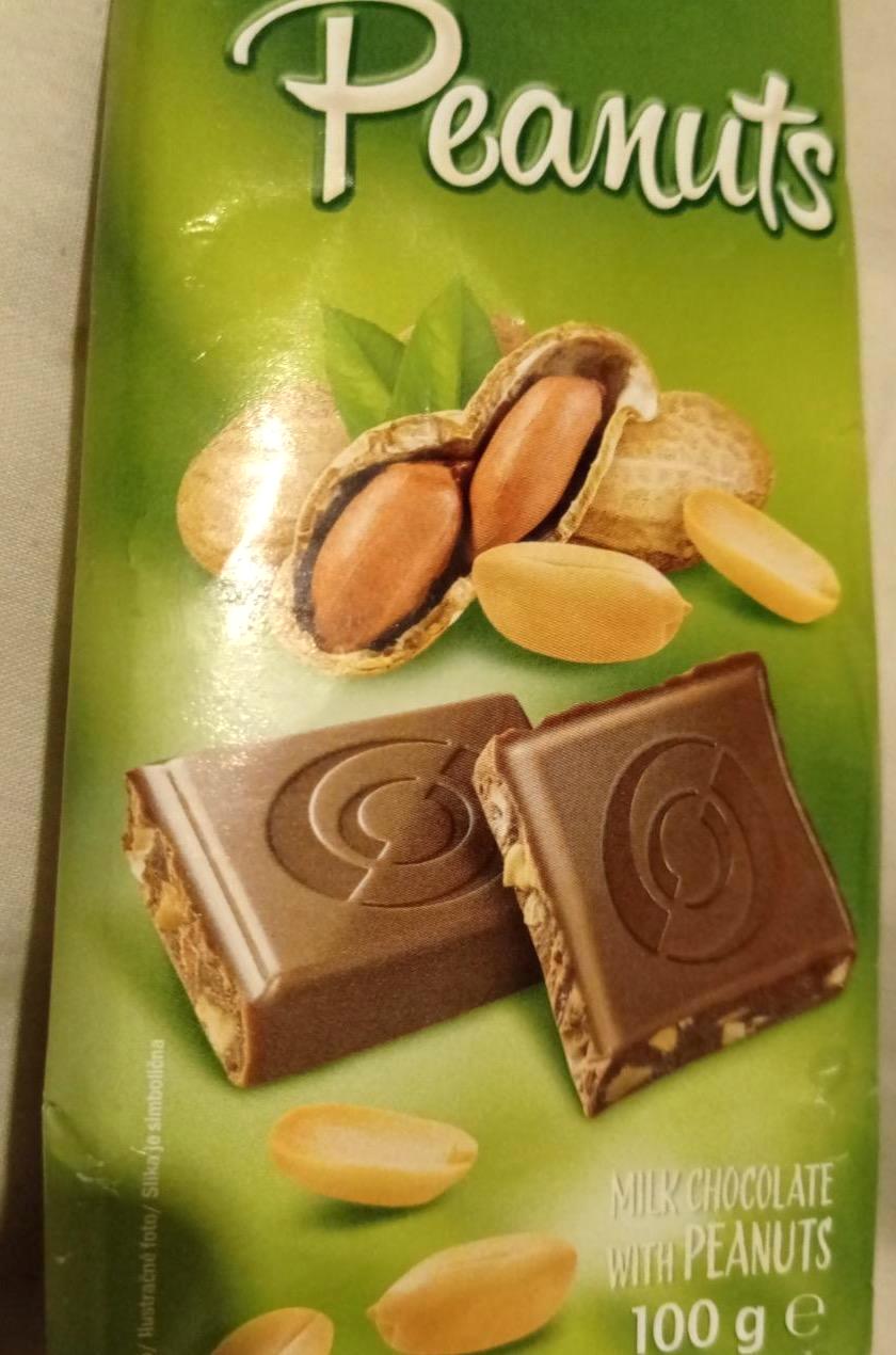 Képek - Milk chocolate with peanuts