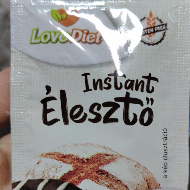 Képek - Instant élesztő gluten free LoveDiet