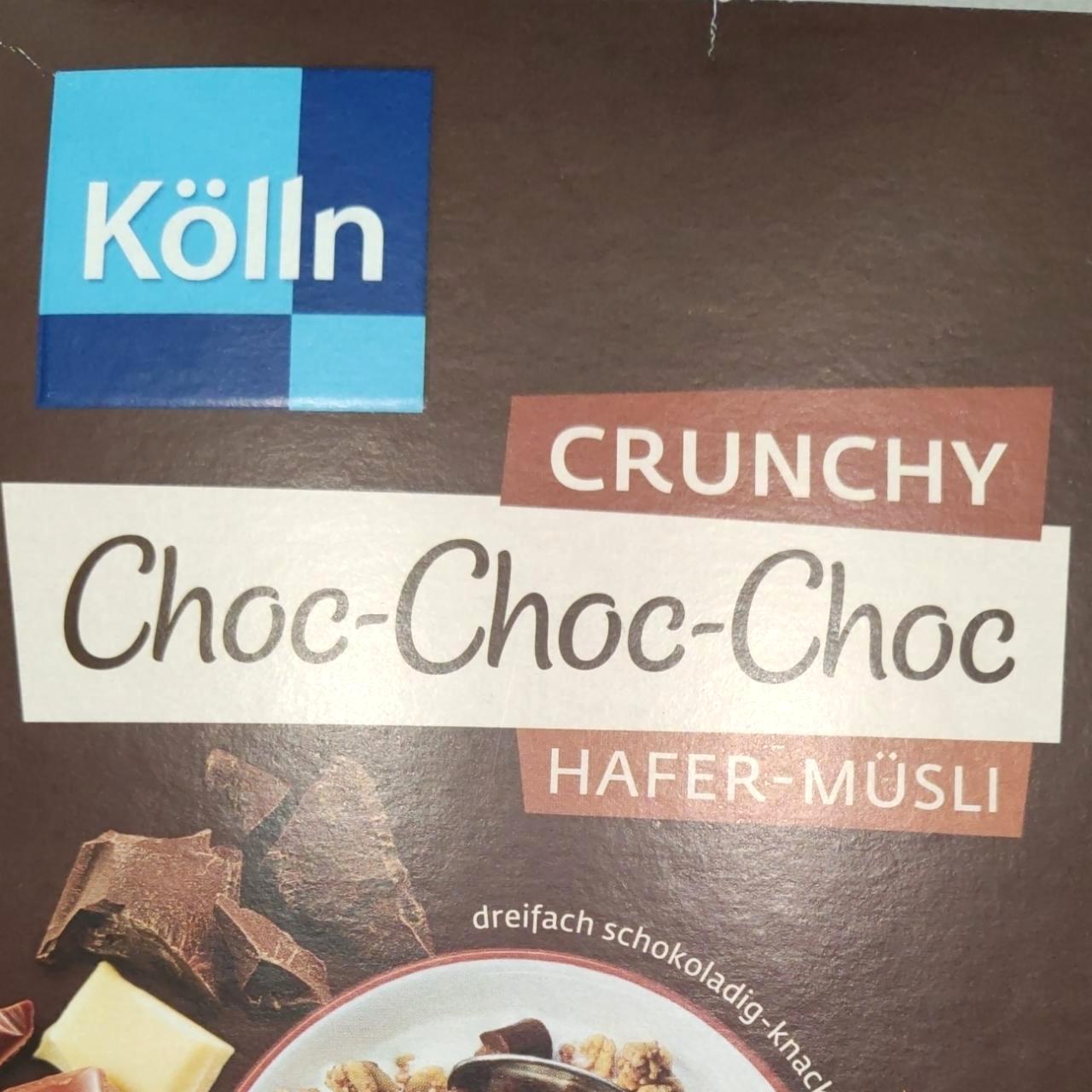 Képek - Crunchy choc-choc-choc hafer-müsli Kölln