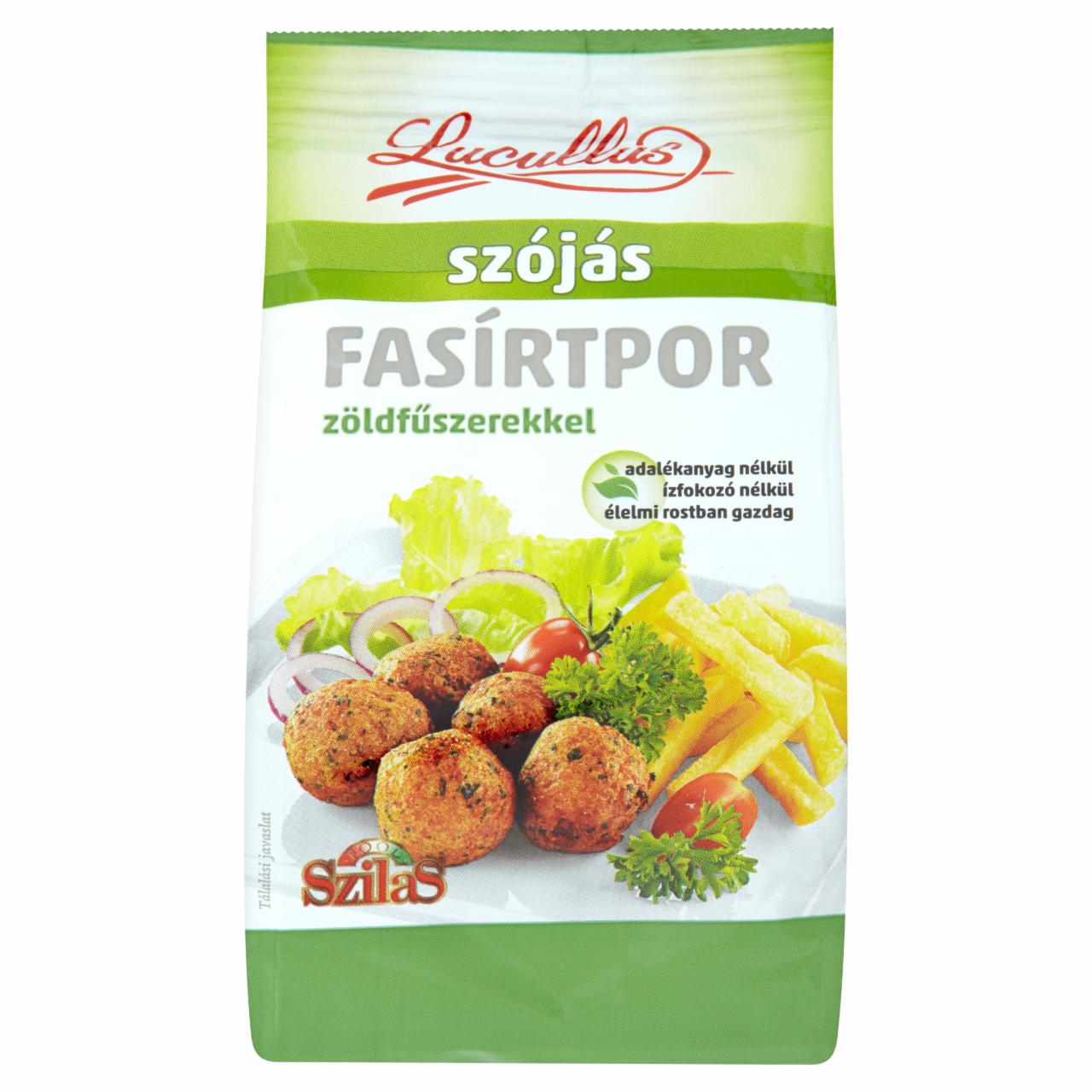 Képek - Lucullus szójás fasírtport zöldfűszerekkel 156 g