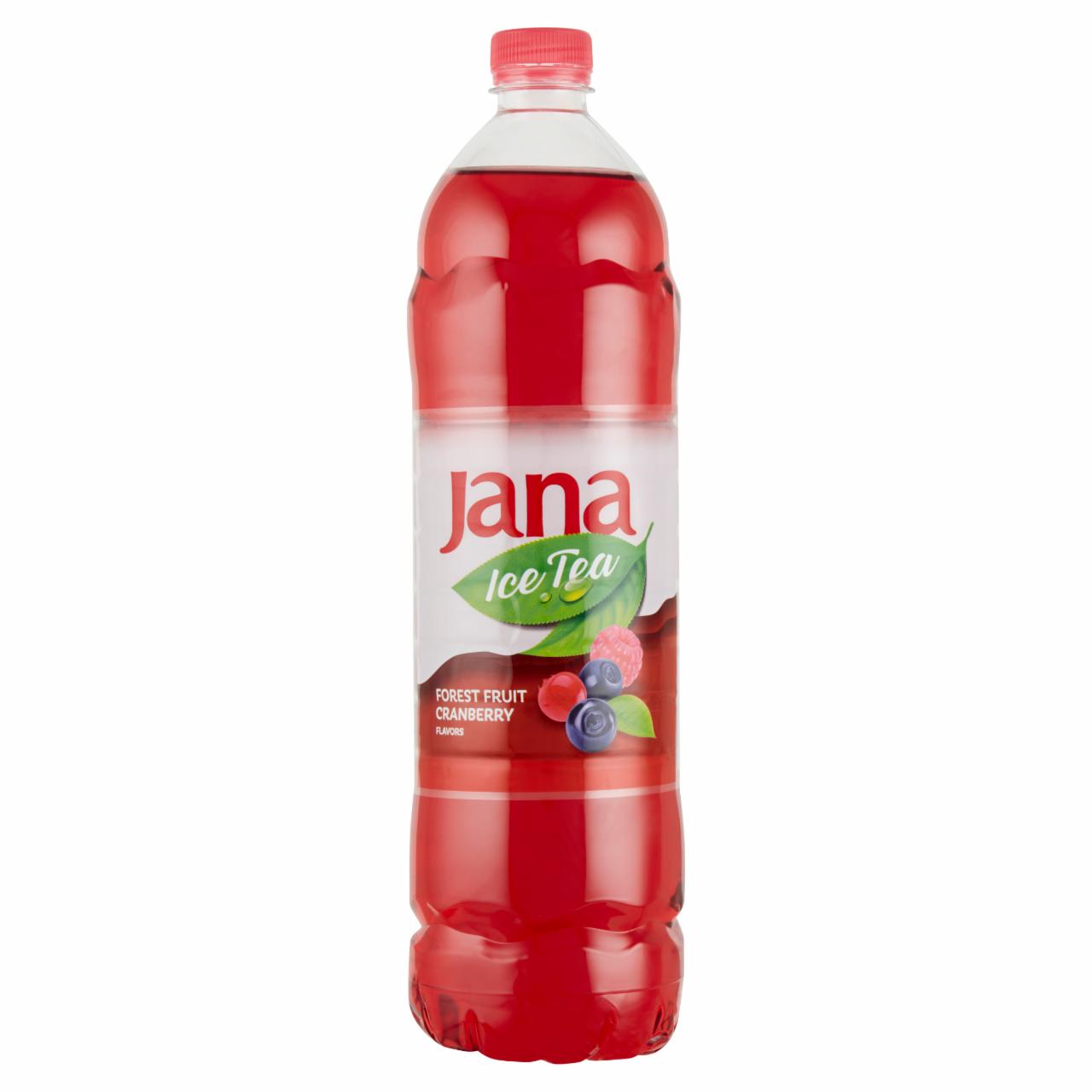 Képek - Jana Ice Tea szénsavmentes erdei gyümölcs - áfonya ízű, és vegyes gyümölcs ízesítésű üdítőital 1,5 l
