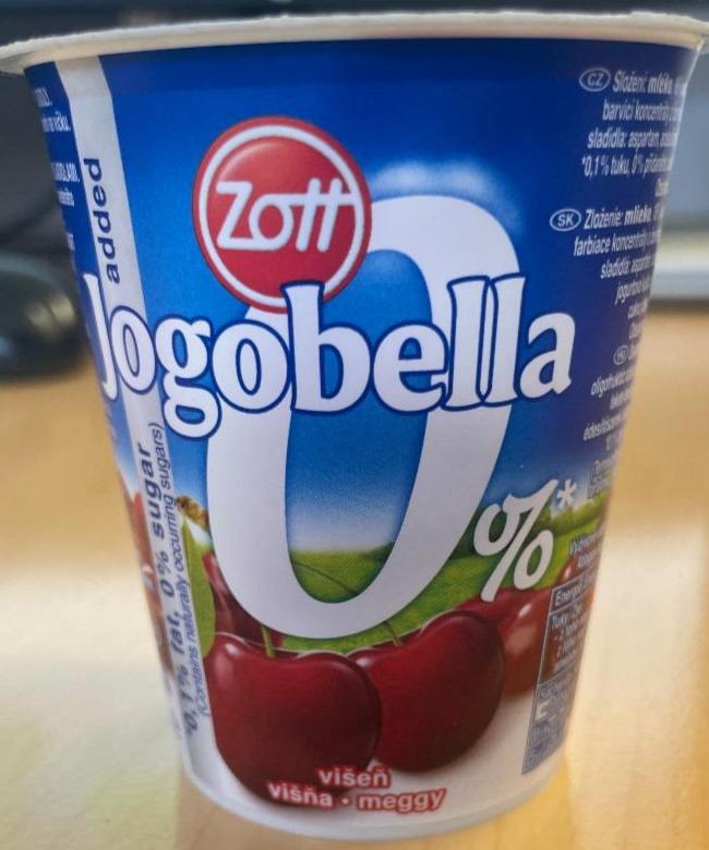 Képek - Jogobella 0% élőflórás, sovány joghurt édesítőszerekkel Zott