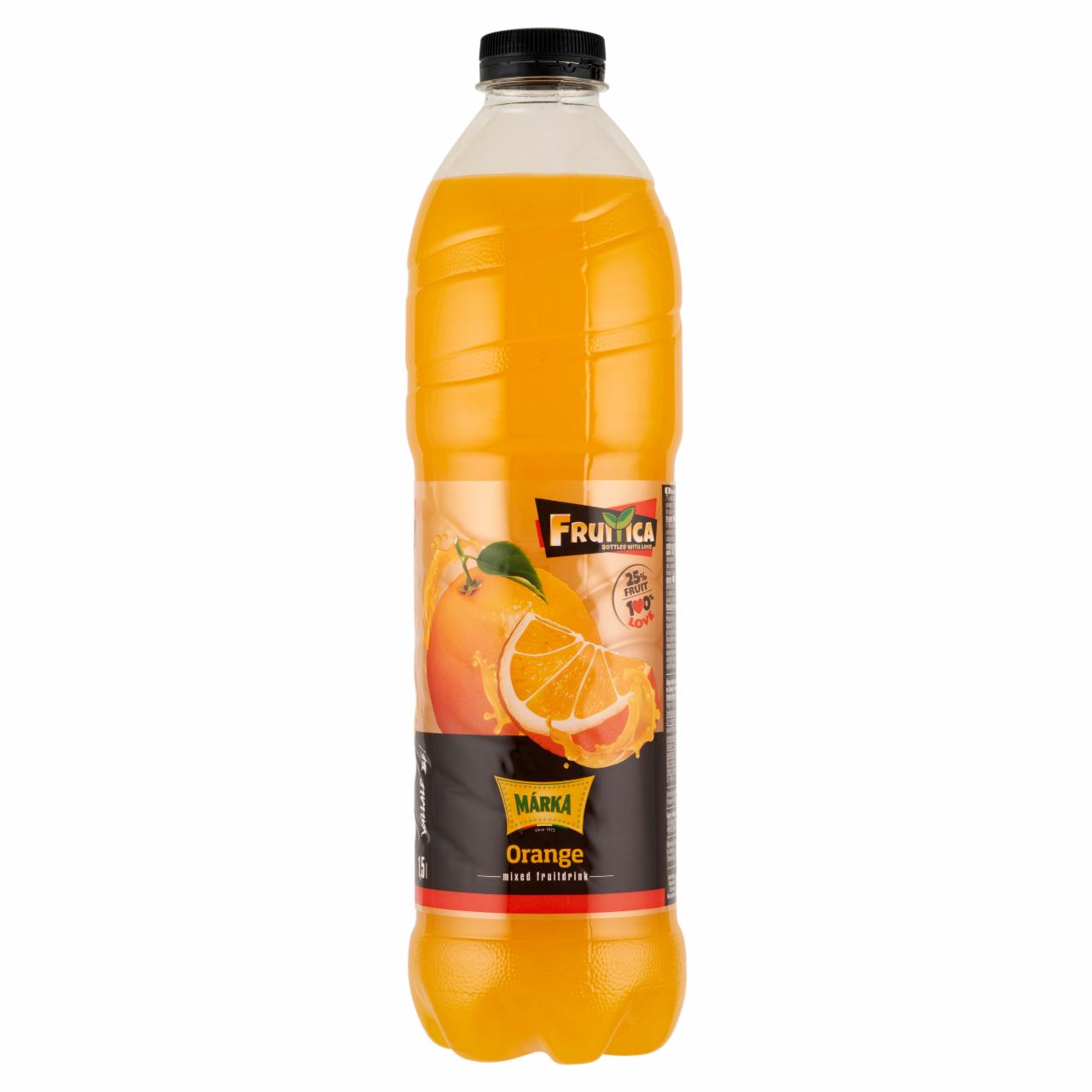Képek - Márka Fruitica narancs szénsavmentes gyümölcsital cukorral 1,5 l