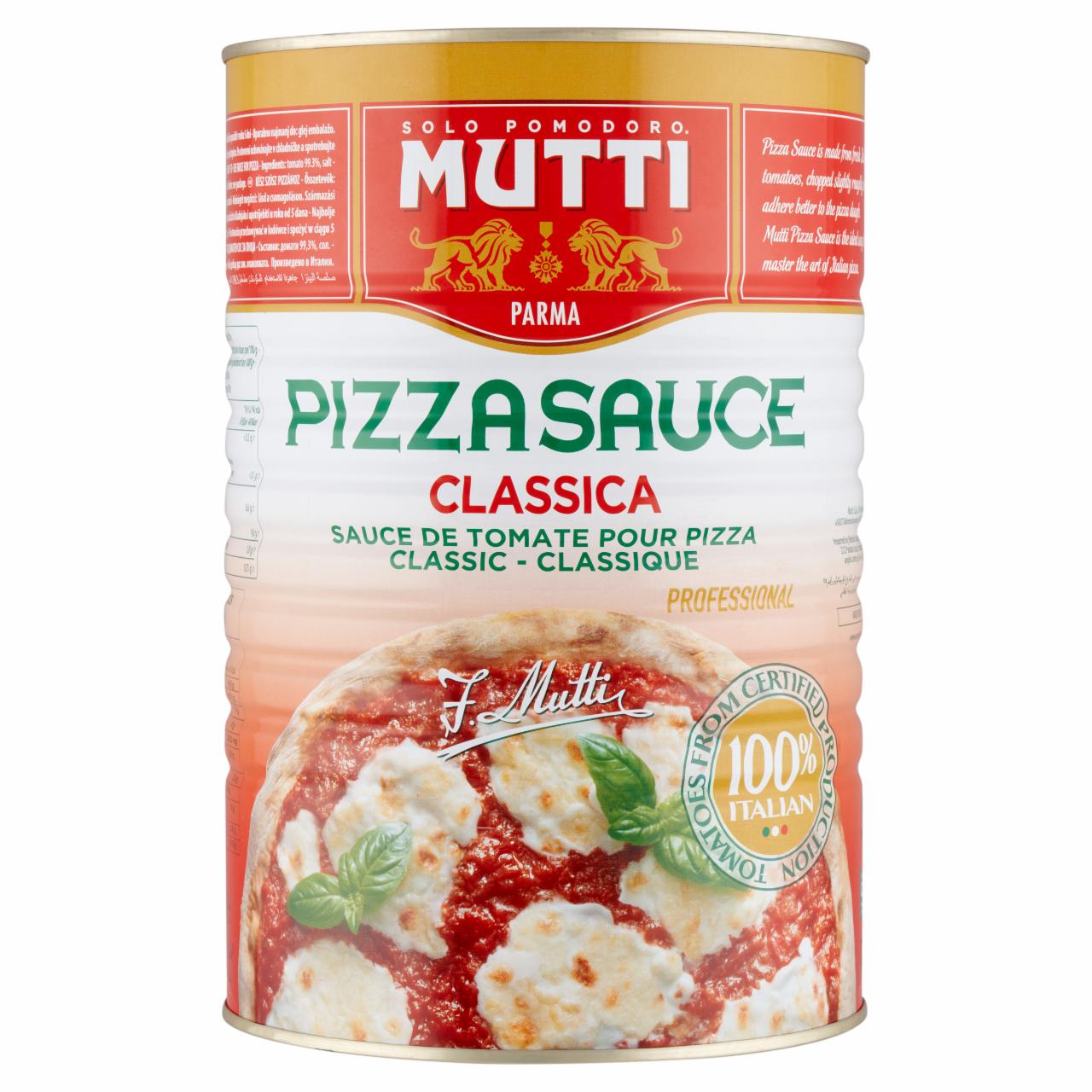 Képek - Mutti kész szósz pizzához 4100 g