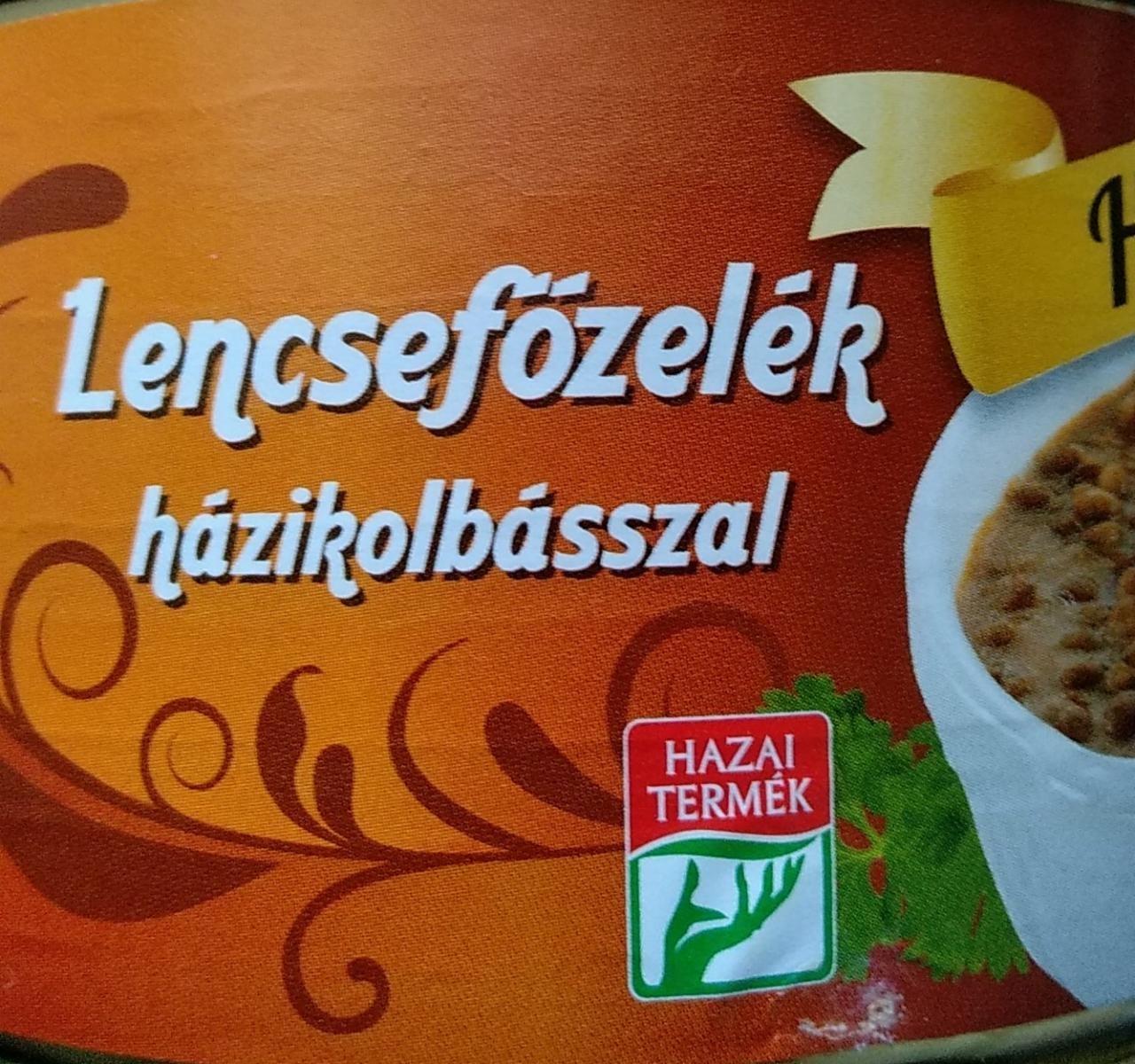 Képek - Lencsefőzelék házikolbásszal Házias Ízek