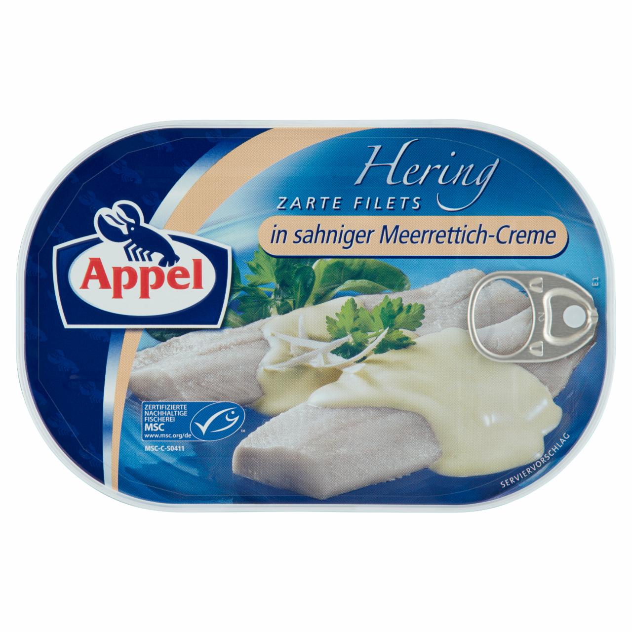 Képek - Appel heringfilé tejszínes tormás szószban 200 g