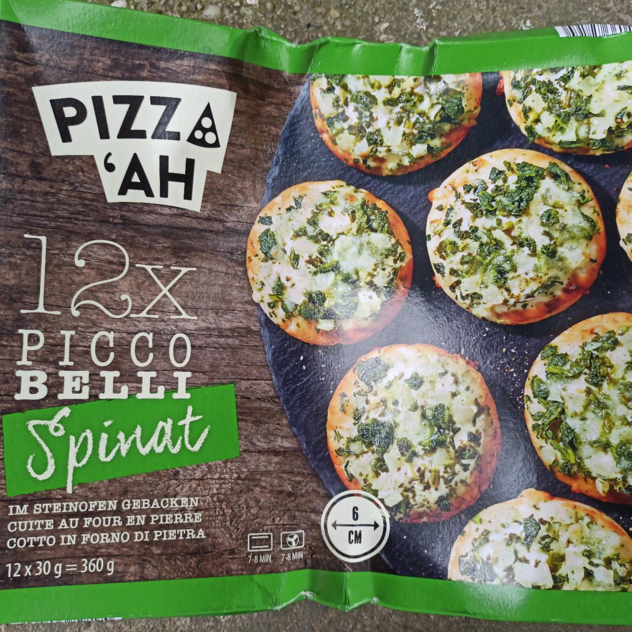 Képek - Picco Belli Spinat Pizza Ah