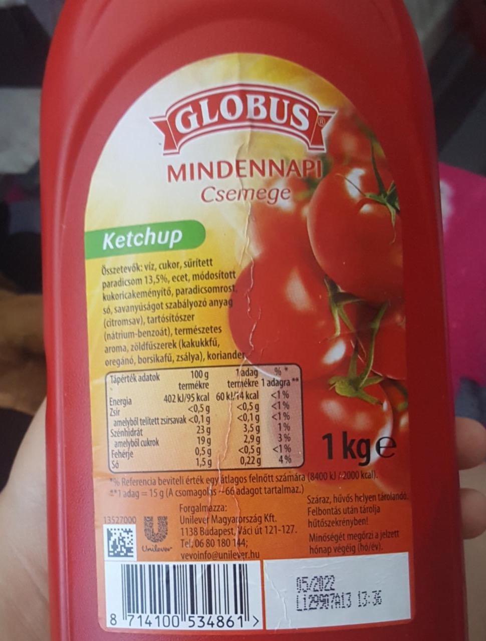 Képek - Mindennapi csemege ketchup Globus