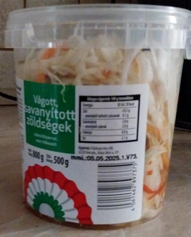 Képek - Vágott savanyított zöldségek Auchan