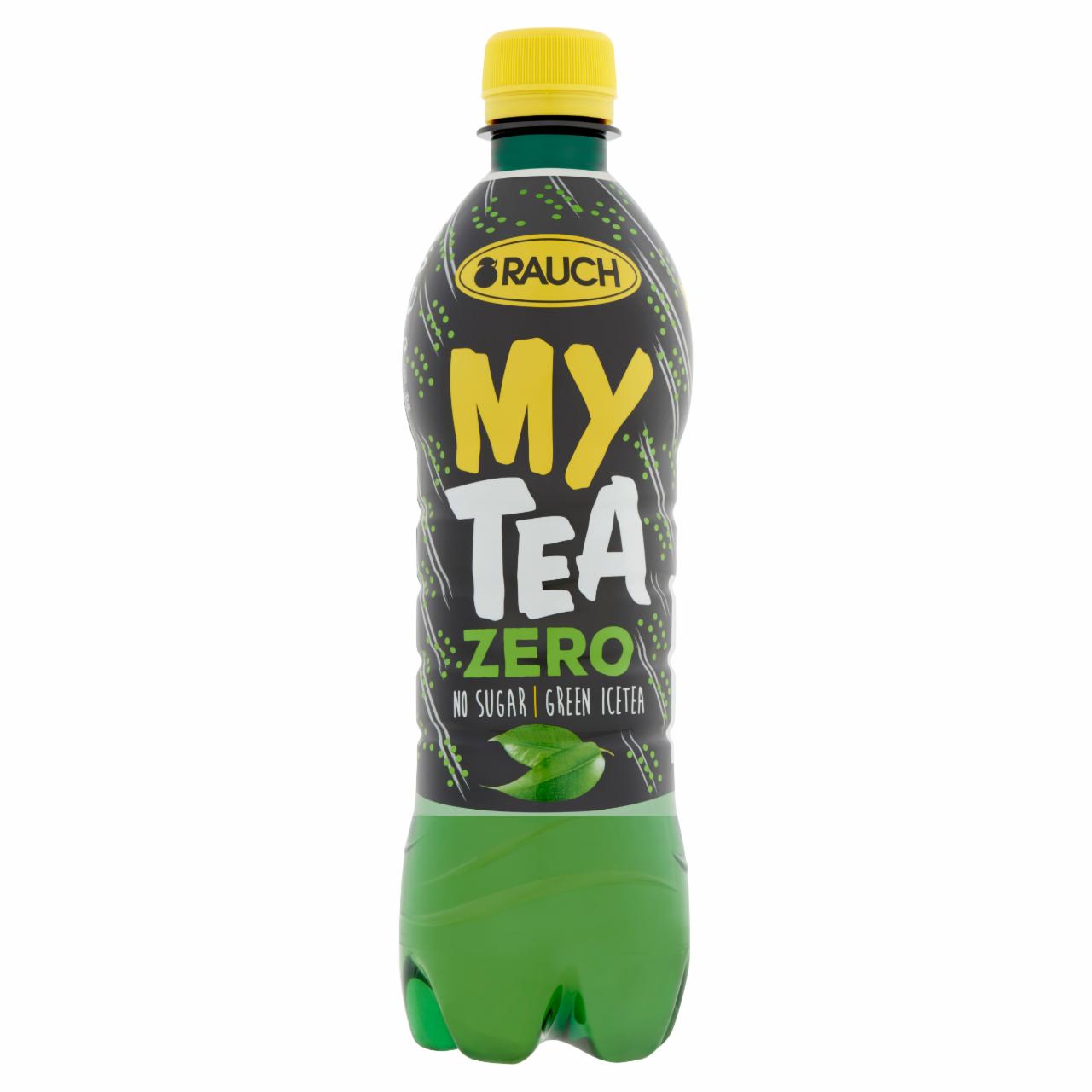 Képek - Rauch My Tea Zero cukormentes ice tea üdítőital zöld teából, édesítőszerekkel 0,5 l