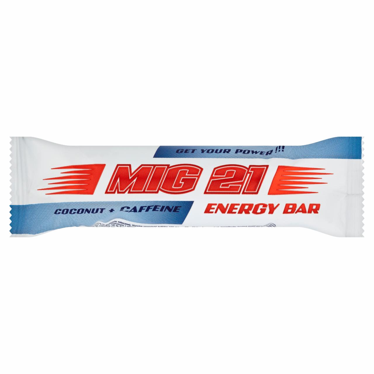 Képek - Energy bar coconut + caffeine Mig 21