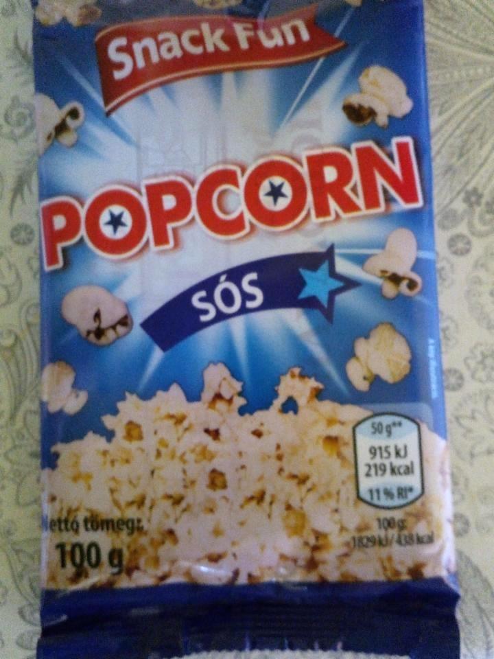 Képek - Popcorn sós Snack Fun