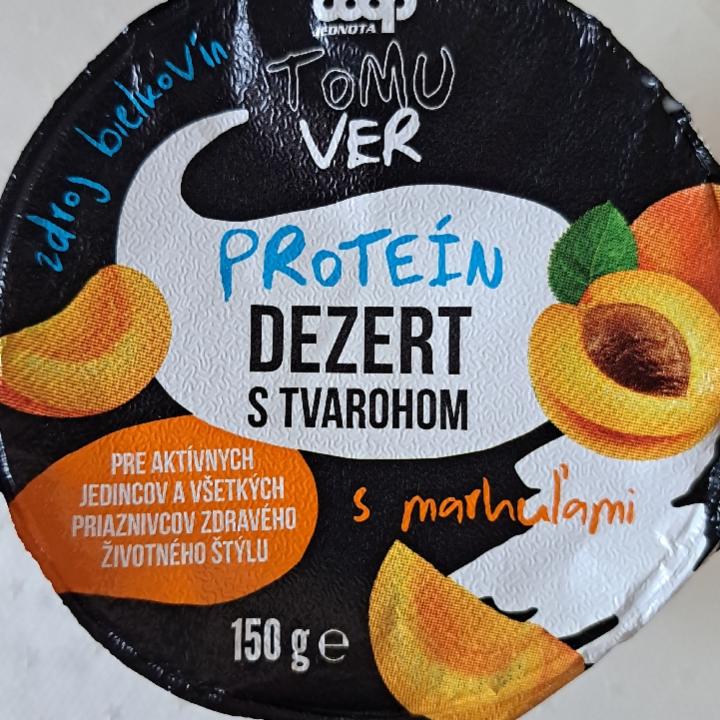 Képek - Proteín dezert s tvarohom s marhuľami Coop