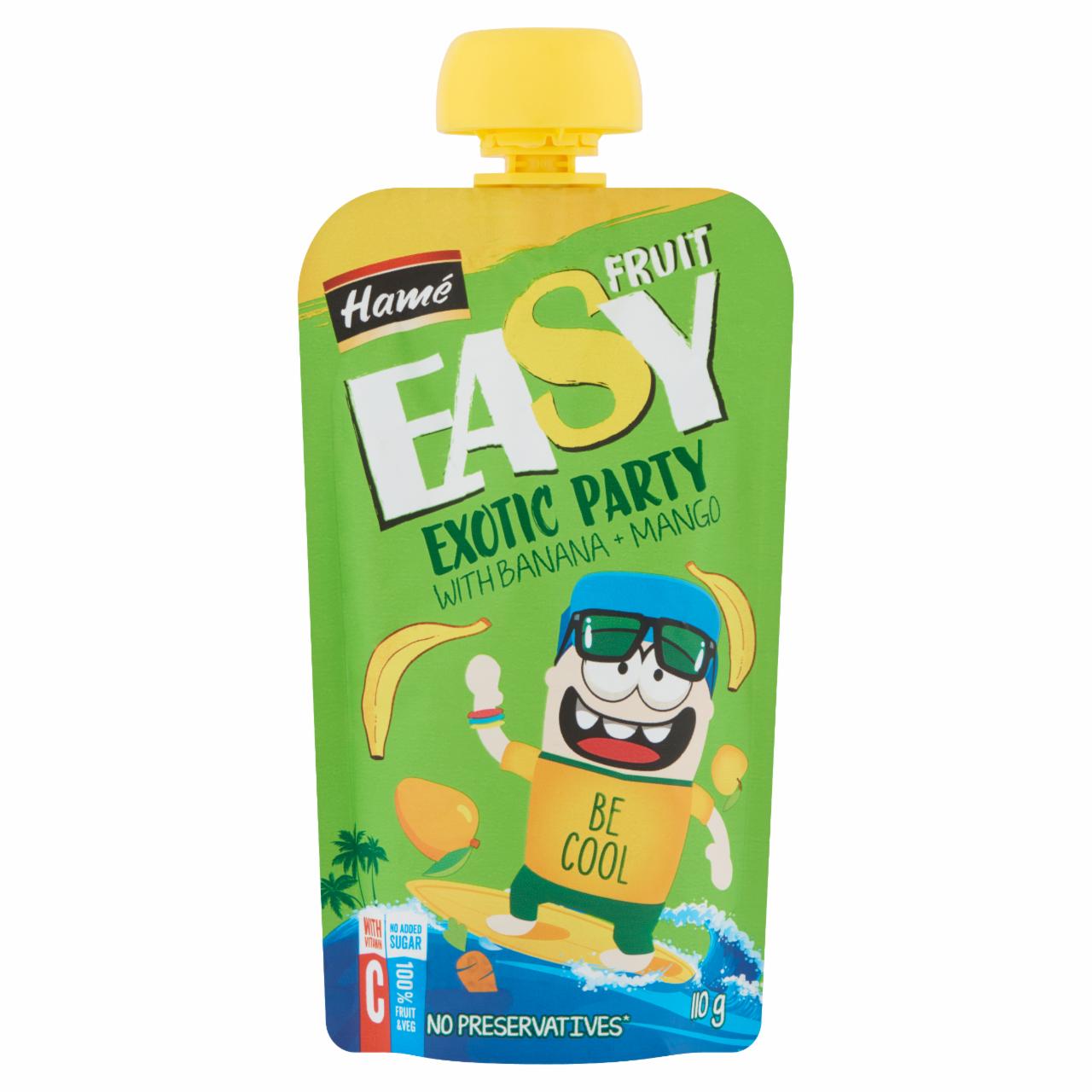 Képek - Hamé Easy Fruit Exotic Party bébidesszert egzotikus gyümölcsökkel 5 hónapos kortól 110 g