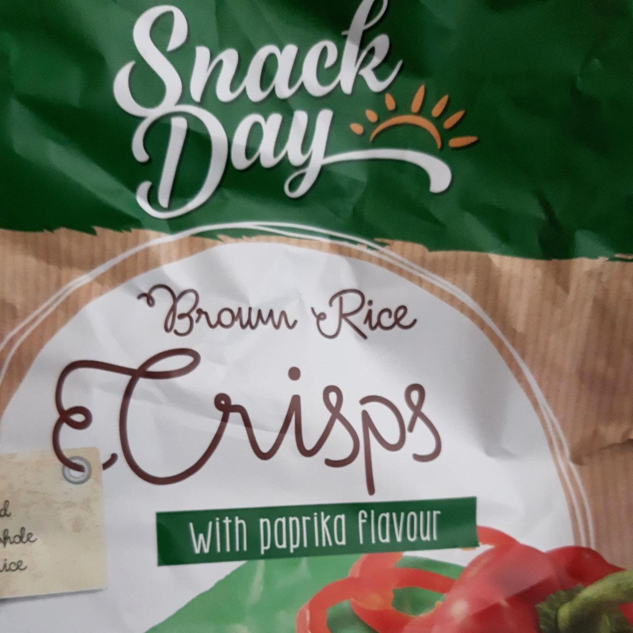 Képek - Brown rice crisps with paprika flavour Snack Day