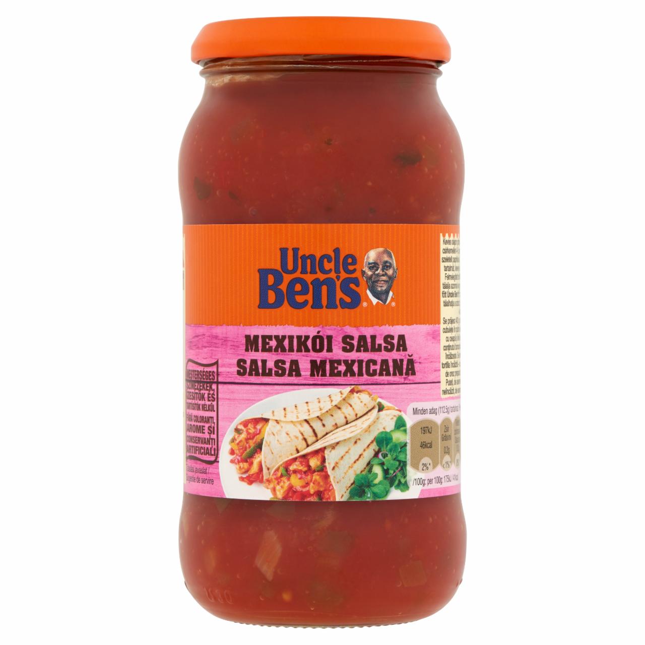 Képek - Uncle Ben's Mexikói Salsa csípős, mexikói típusú paradicsomszósz 450 g