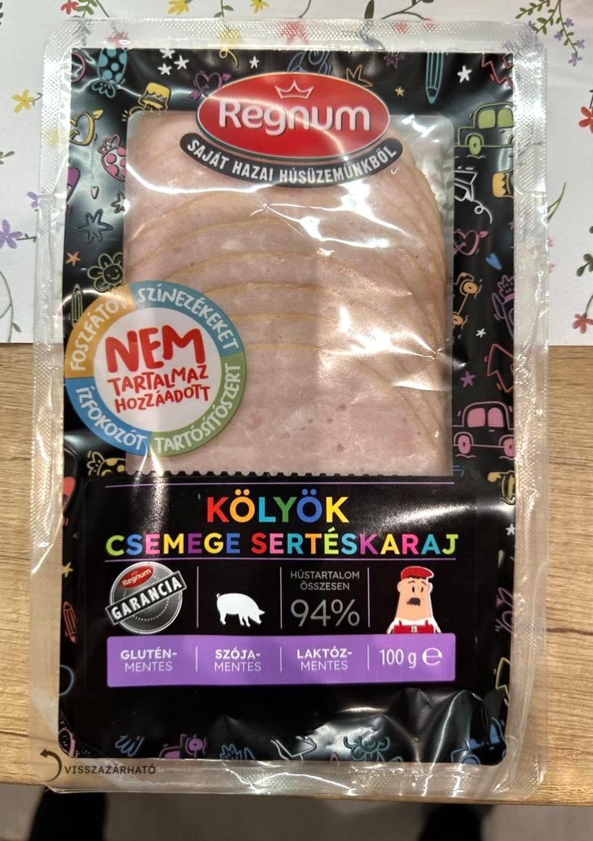 Képek - Kölyök csemege sertéskaraj Regnum