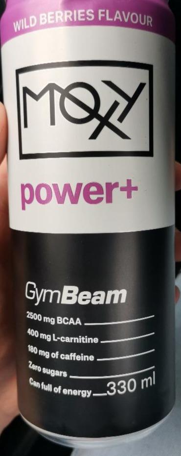 Képek - Moxy power+ wild berries flavour GymBeam