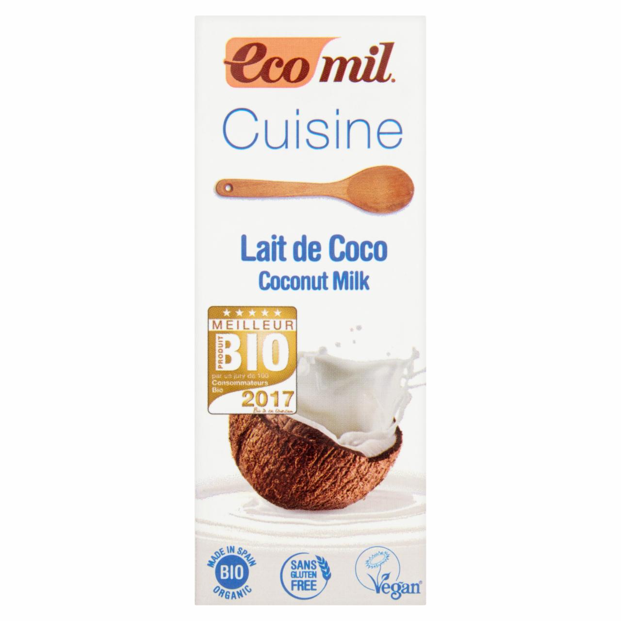 Képek - EcoMil Cuisine BIO konyhai készült kókusztejjel 200 ml