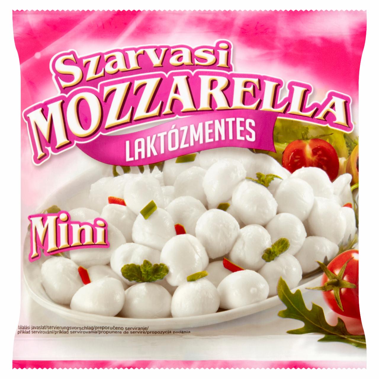 Képek - Szarvasi Mini laktózmentes mozzarella sajt 100 g