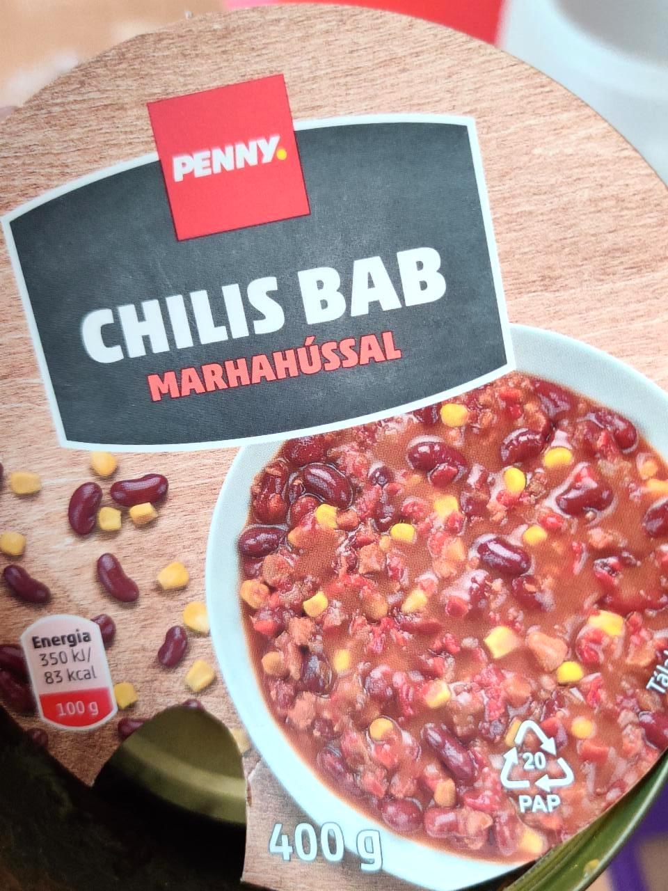 Képek - Chilis bab marhahússal Penny