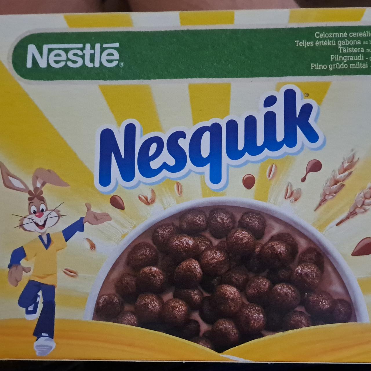Képek - Nestlé Nesquik kakaós ízű, ropogós gabonapehely vitaminokkal és ásványi anyagokkal 310 g
