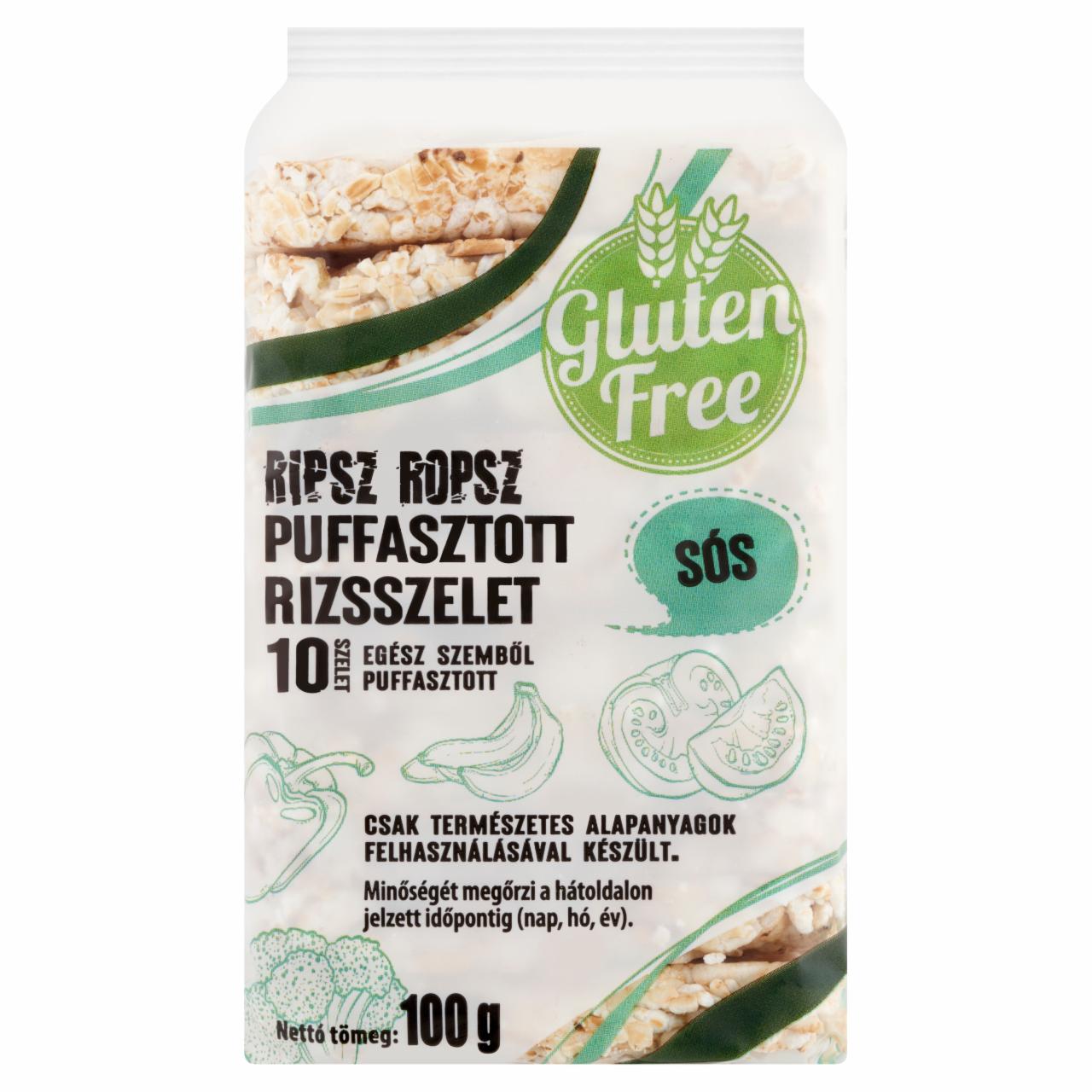 Képek - Ripsz Ropsz sós puffasztott rizsszelet 100 g