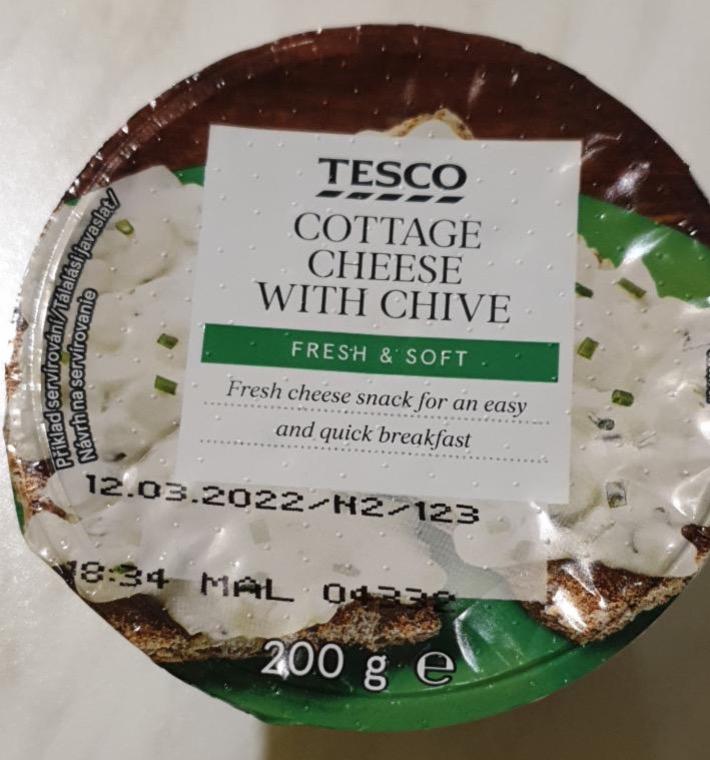 Képek - Cottage cheese with chive Tesco