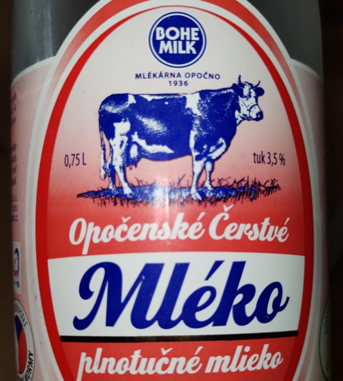Képek - Opočenské čerstvé plnotučné mlieko 3,5% Bohe Milk