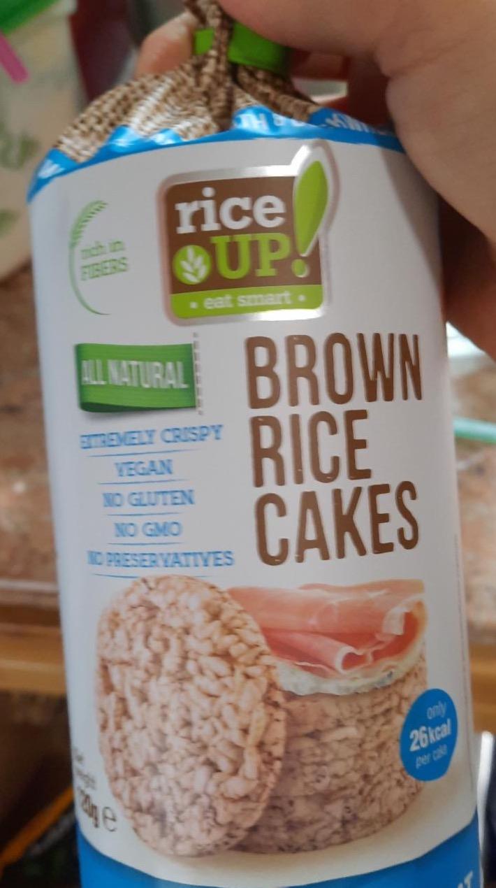 Képek - Puffasztott teljes kiőrlésű barna rizs szelet amaránttal és hajdinával Rice Up!