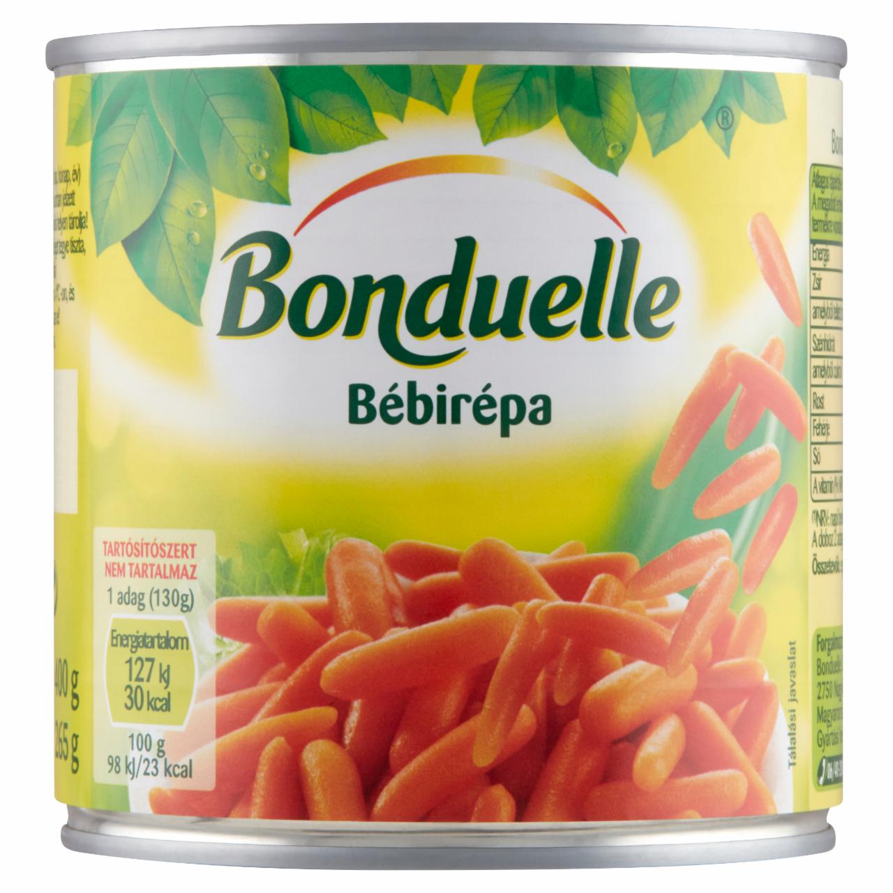 Képek - Bonduelle bébirépa 400 g